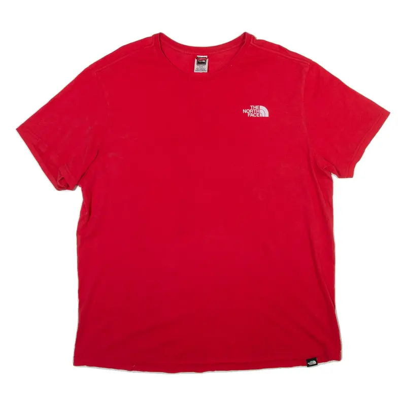 THE NORTH FACE Mens T-Shirt Red XL
