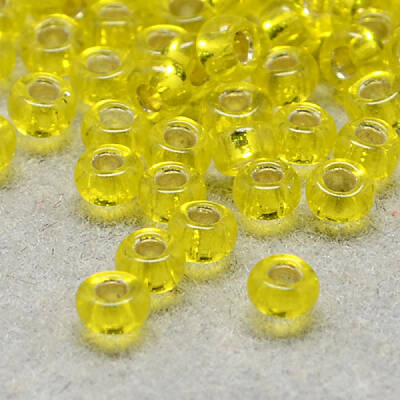 6/0 Grade A Round Glass Seed Beads