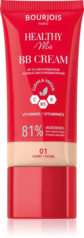 Bourjois Healthy Mix BB Cream Clean & Vegan 30 ml 01 Ivory