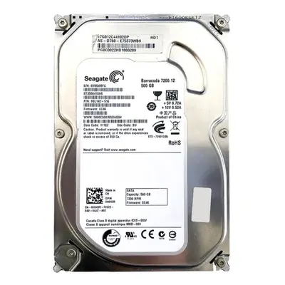 9SL142-516 Seagate BarraCuda 7200.12 Series 500GB 7200RPM SATA 3Gb/s 16MB Cache (CE) 3.5-Inch Hard Drive