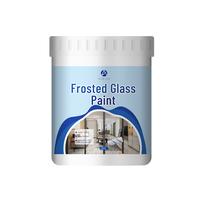 [Comes with special brush gloves] Glass frosted paint water-based paint, glass shading and sun protection, window privacy pro...