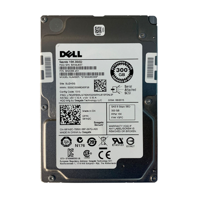 081N2C Dell 300GB 6Gb/s SAS 15000 2.5-inch 64MB Hard Drive