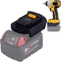 Expand Your Tool Power Options with the MIL18DL Adapter: Use Milwaukee M18 Batteries on DeWalt 20V Tools(Fits Dewalt 20V tool...