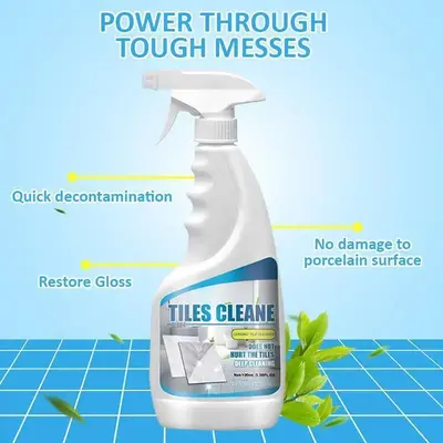 Tile & Grout Cleaner Spray | Bathroom Shower & Kitchen Backsplash Safe