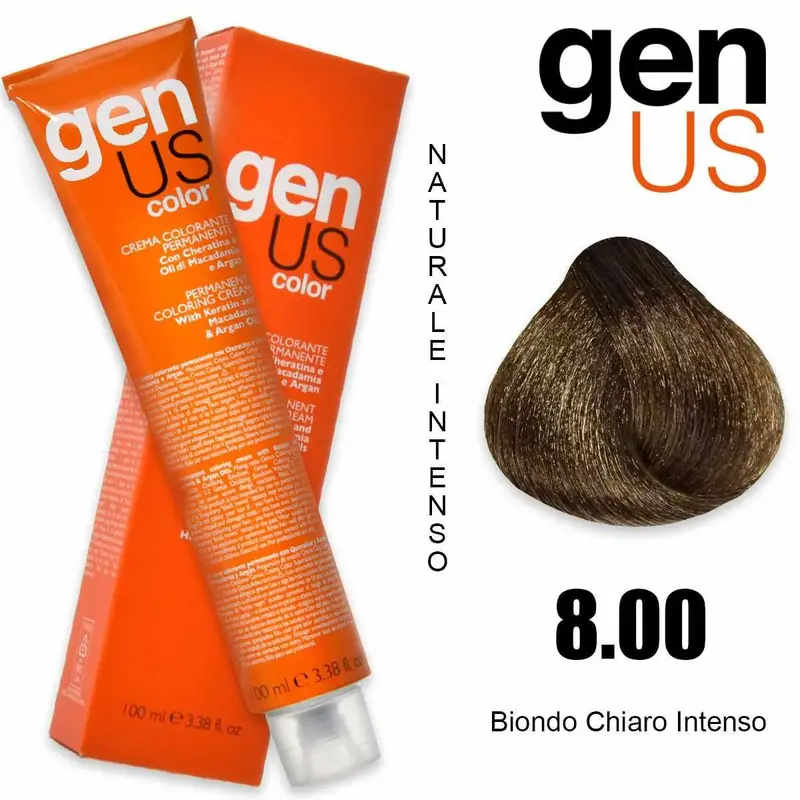 Crema Colorante Permanente Genus 100 Ml 8,00