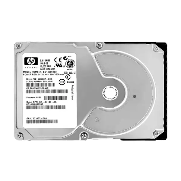 BD146863B3 HP 146GB Ultra-320 SCSI 10000 3.5-inch Hard Drive