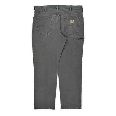 Relaxed Fit Carhartt Trousers - 38W 29L Grey Cotton Blend