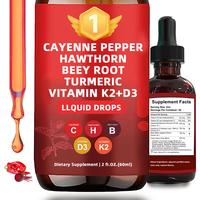 60ml Cayenne Pepper Drops, Cayenne Pepper Extract, Cayenne Pepper Supplements, Aeluro Cayenne Drops, Cayenne Pepper Liquid Dr...