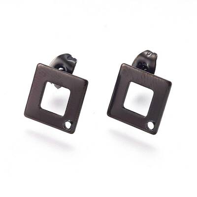 304 Stainless Steel Stud Earring Findings