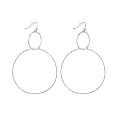 304 Stainless Steel Dangle Earrings