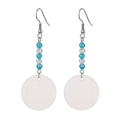 Blank Acrylic Dangle Earrings