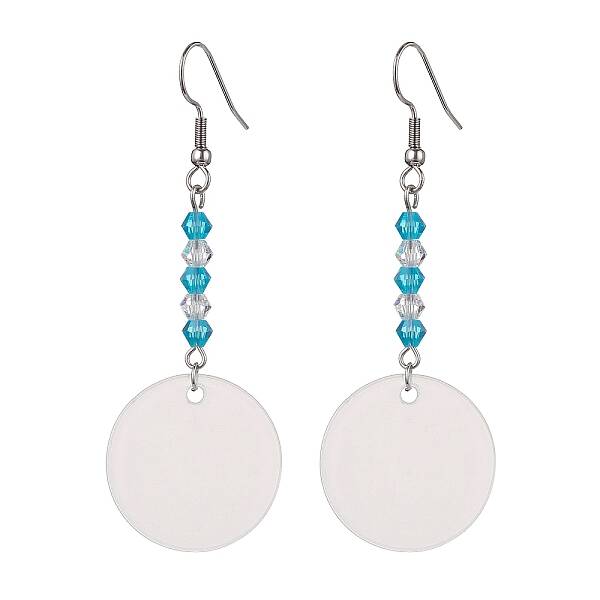 Blank Acrylic Dangle Earrings