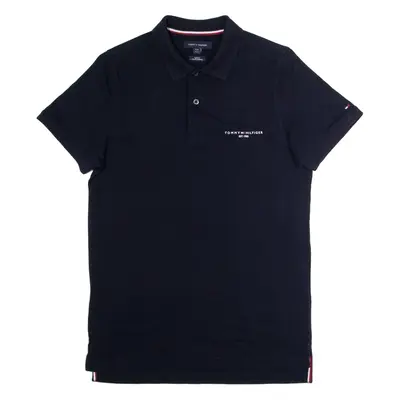 TOMMY HILFIGER Slim Fit Mens Polo Shirt Blue S