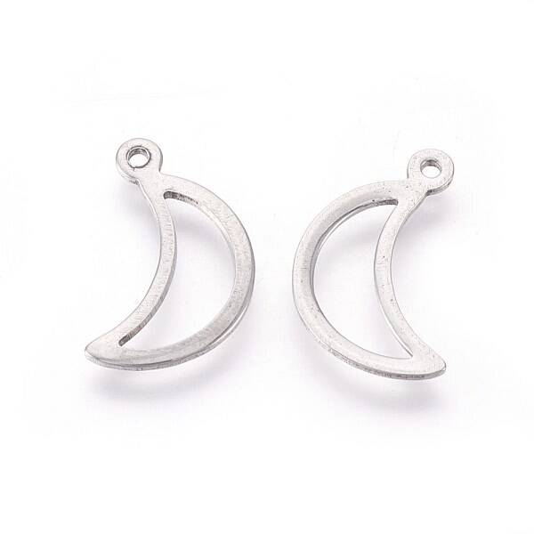 Tarnish Resistant 304 Stainless Steel Open Pendants