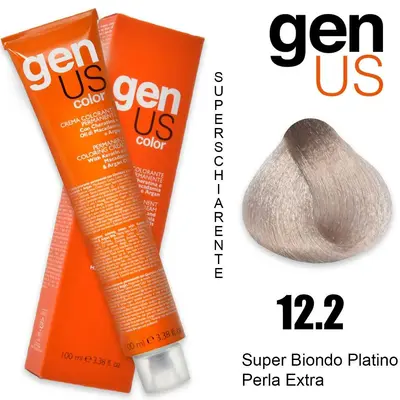 Crema Colorante Permanente Genus 100 Ml 12.2