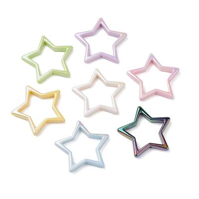 UV Plating Opaque Acrylic Beads