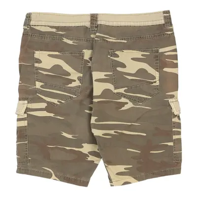 Pause Cargo Shorts - 37W 9L Camo Cotton