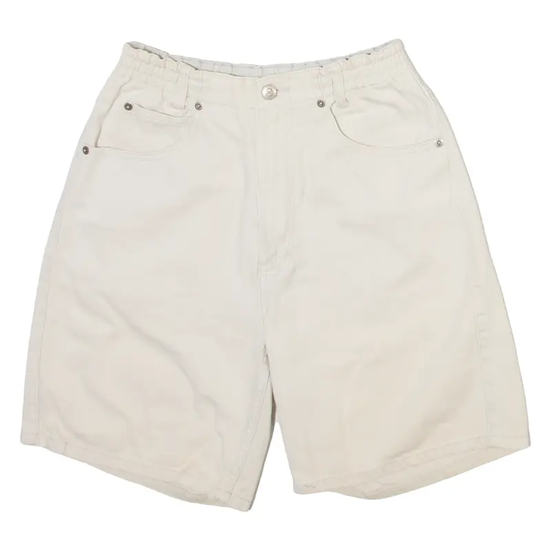 TEDDY'S Womens Casual Shorts Cream XXS W24