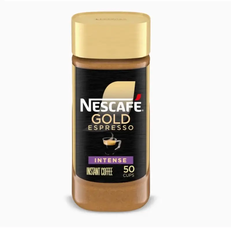 NESCAFÉ Gold Espresso intense, Instant Coffee, 3.5 oz  Creamy Beverage