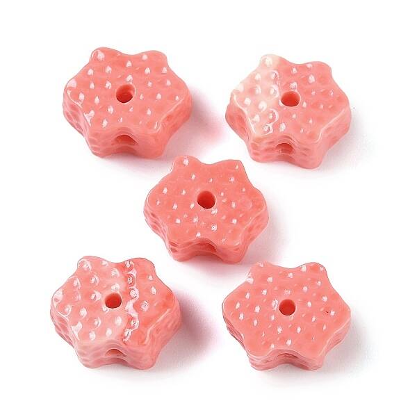 Synthetic Shell Dyed Beads