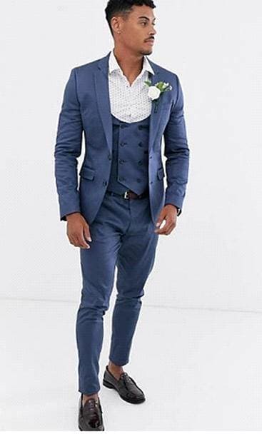 James Indigo Solid