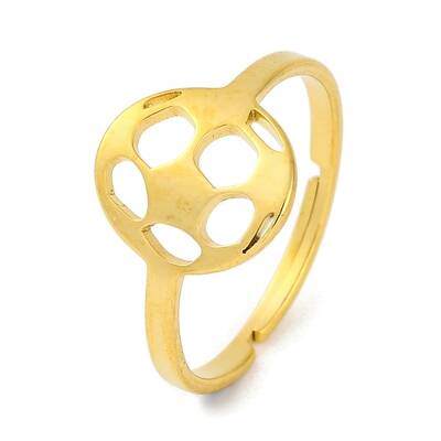201 Stainless Steel Adjustable Ring for Women