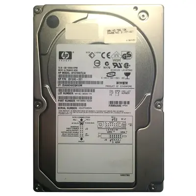 291245-001 HP 72.8GB Ultra-320 SCSI 10000 3.5-inch Hard Drive