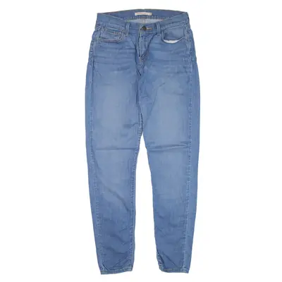 LEVI'S 710 Jeans Blue Denim Slim Skinny Womens W29 L30