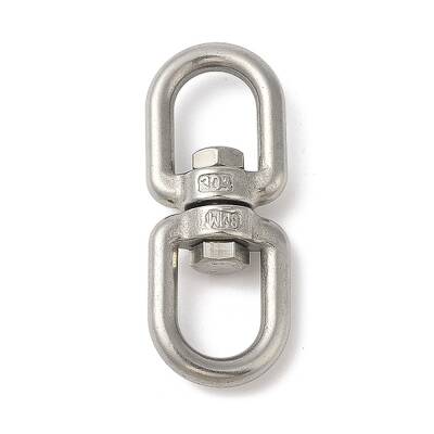 Non-Tarnish 304 Stainless Steel 8 Shape Swivel Clasps