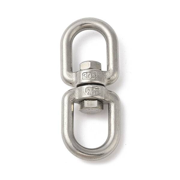 Non-Tarnish 304 Stainless Steel 8 Shape Swivel Clasps