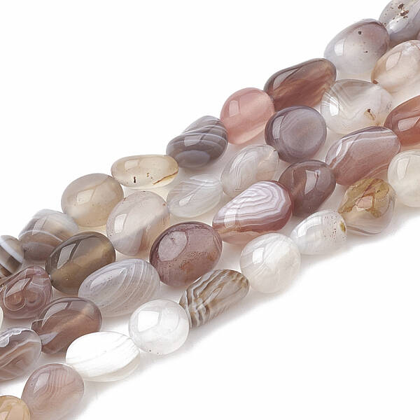 Natural Botswana Agate Beads Strands