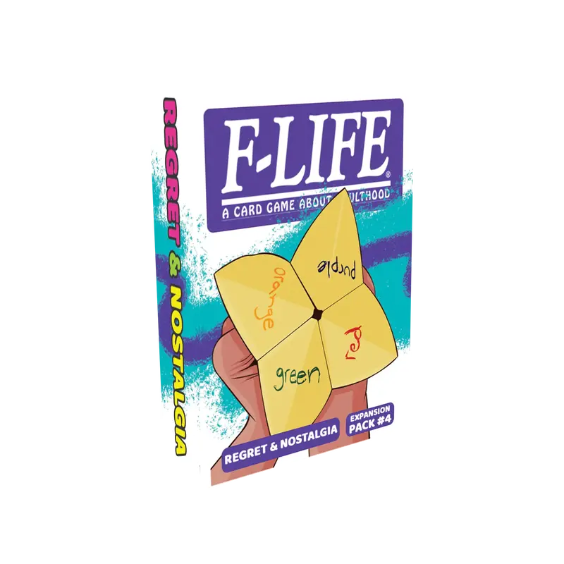 Regret & Nostalgia Expansion Pack 4 - F-Life Card Game Expansion