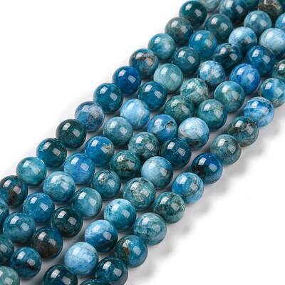 Natural Apatite Beads Strands