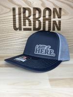 I Hate It Here Custom Leatherette Patch Trucker Style and Evolve Ponytail Hats trucker hat unique gift unisex hat and knit be...