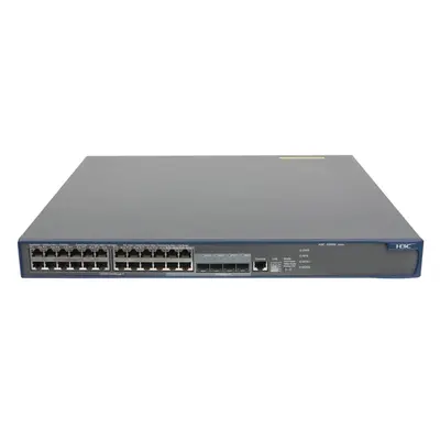 HP JD378A#ABB | FlexNetwork 5500 EI Series 5500-24G-PoE 24 x RJ-45 Ports PoE 10/100/1000Base-T + 4 x SFP Ports Layer 4 Manage...