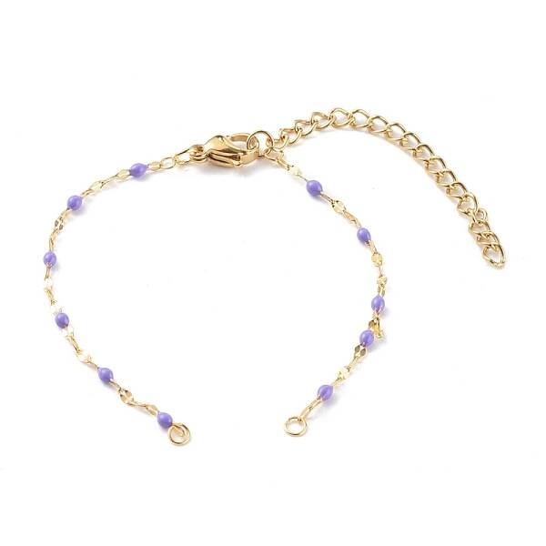 304 Stainless Steel Link Chain Bracelet Makings