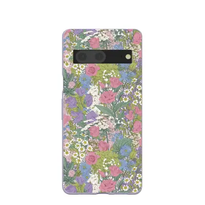 Lavender Pastel fields Google Pixel 7 Case