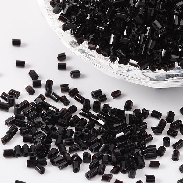 Tube Glass Bugle Beads