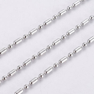 Tarnish Resistant 304 Stainless Steel Ball Chains