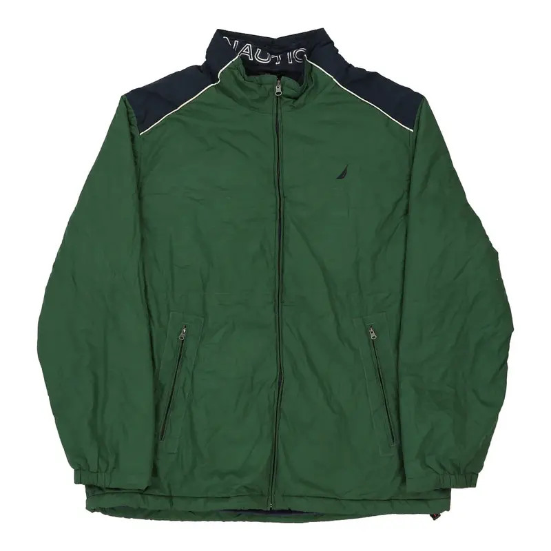 Nautica Jacket - XL Green Polyester