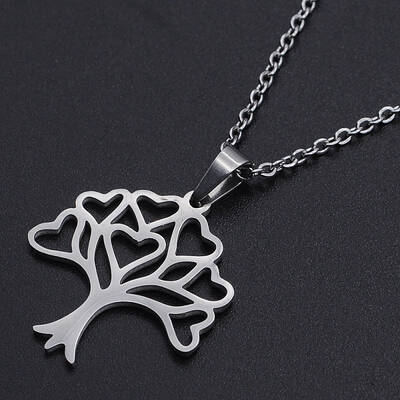 Non-Tarnish 201 Stainless Steel Pendants Necklaces