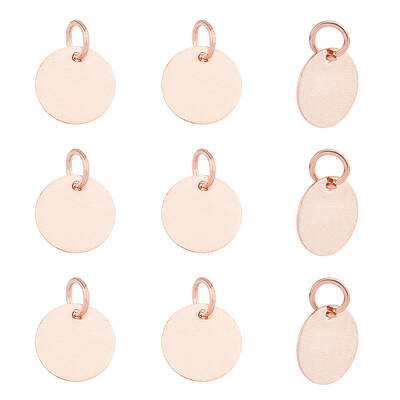 100Pcs Brass Charms