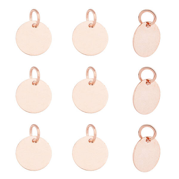 100Pcs Brass Charms