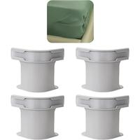 Lock Sheet Holders Keep Sheets Tight Heavy Duty Bed Sheet – Fitted Sheet Clips & Corner Locks to Keep Sheets in Place, Bed...