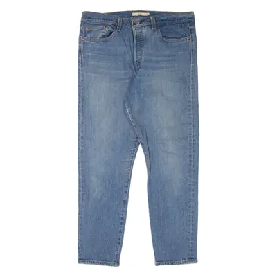 LEVI'S Wedgie Premium Womens Jeans Blue Regular Tapered Stone Wash W32 L27