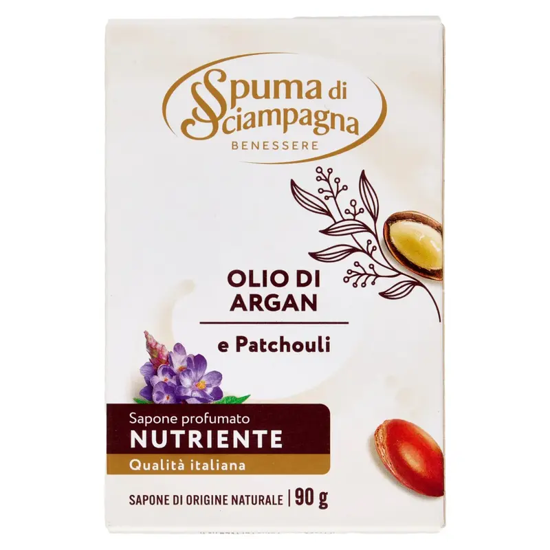 Spuma Di Sciampagna Argan Soap Bar 100 G