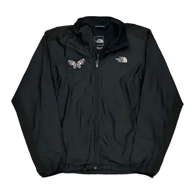 Butterfly Patch The North Face Jacket - Large Black Polyester | Size: large