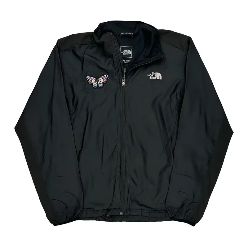 Butterfly Patch The North Face Jacket - Large Black Polyester | Size: large