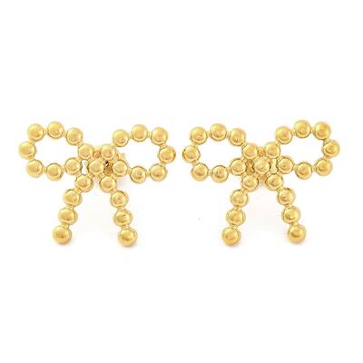 Ion Plating(IP) 304 Stainless Steel Stud Earrings for Women