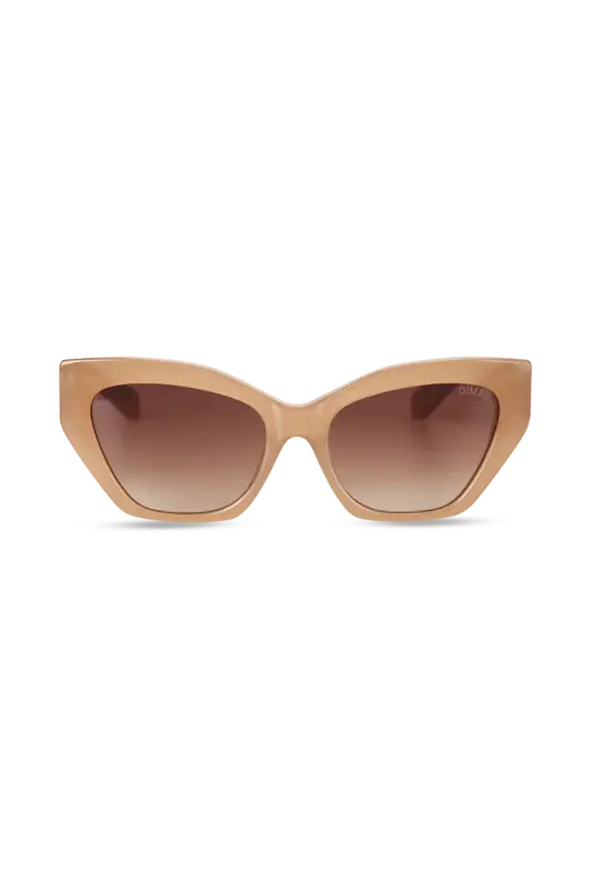 Olivia Honey Marple Frame Glasses